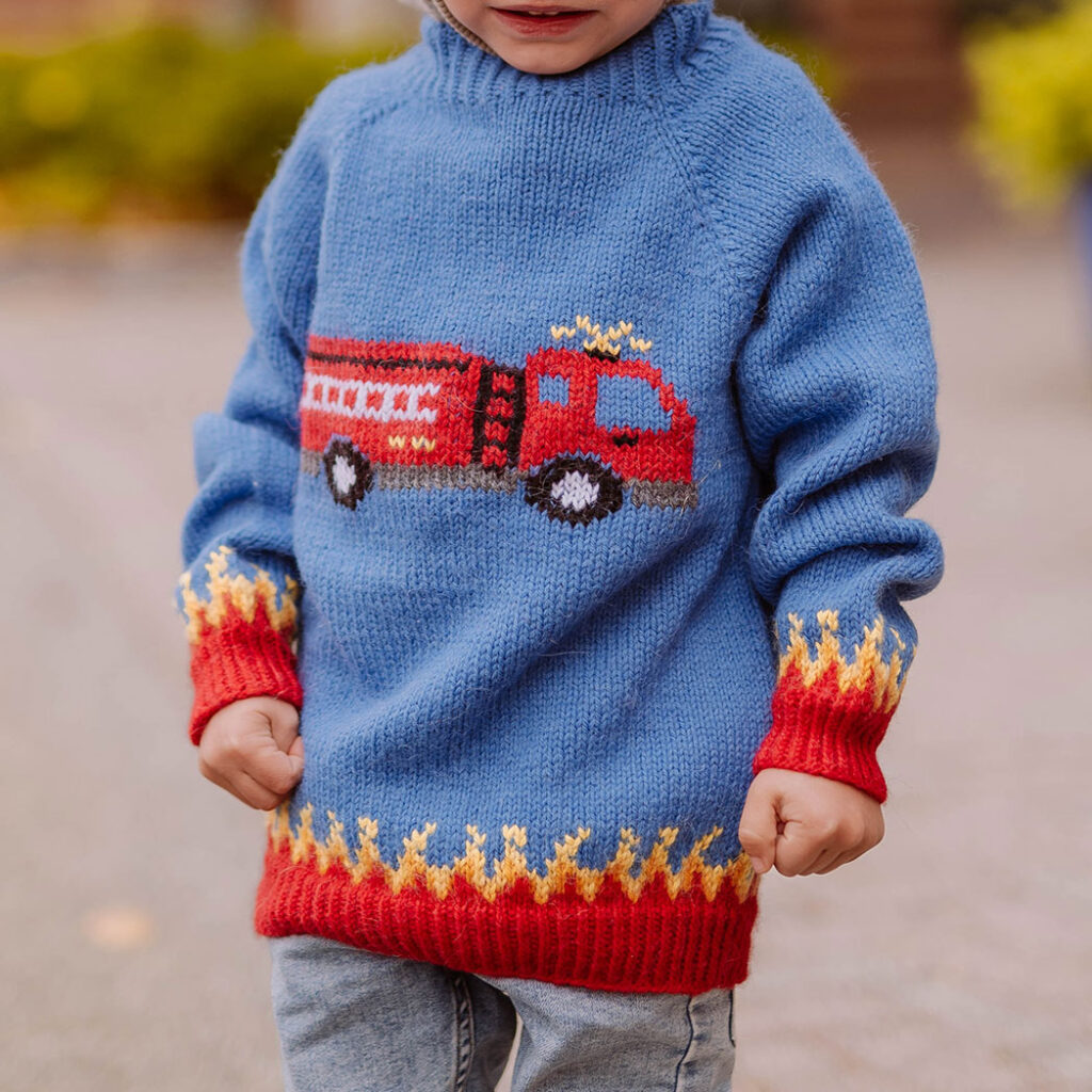 Alpaca Storm Kids Pullover — image 1 / 1