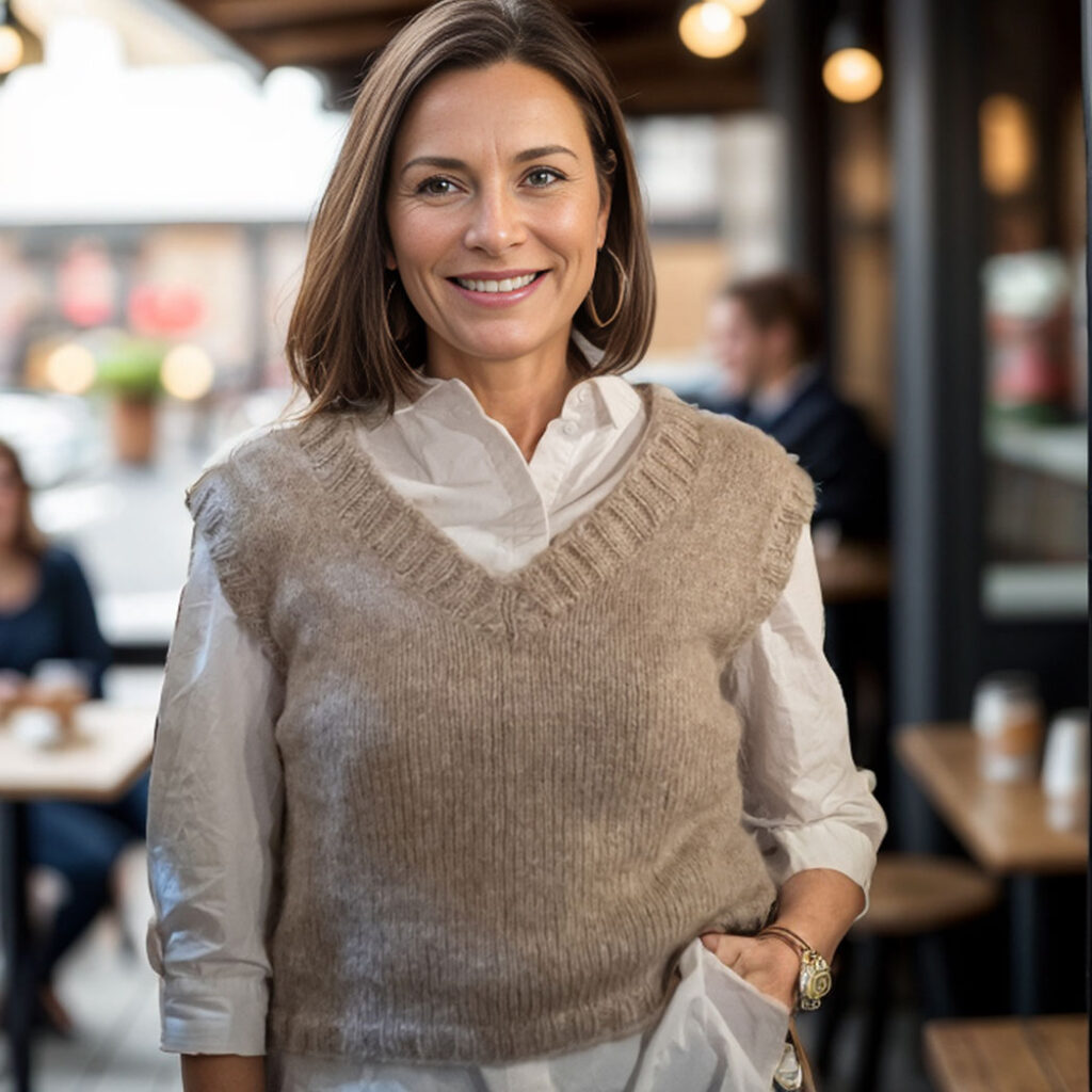 Gilet doux en Alpaca Bris — image 1 / 1