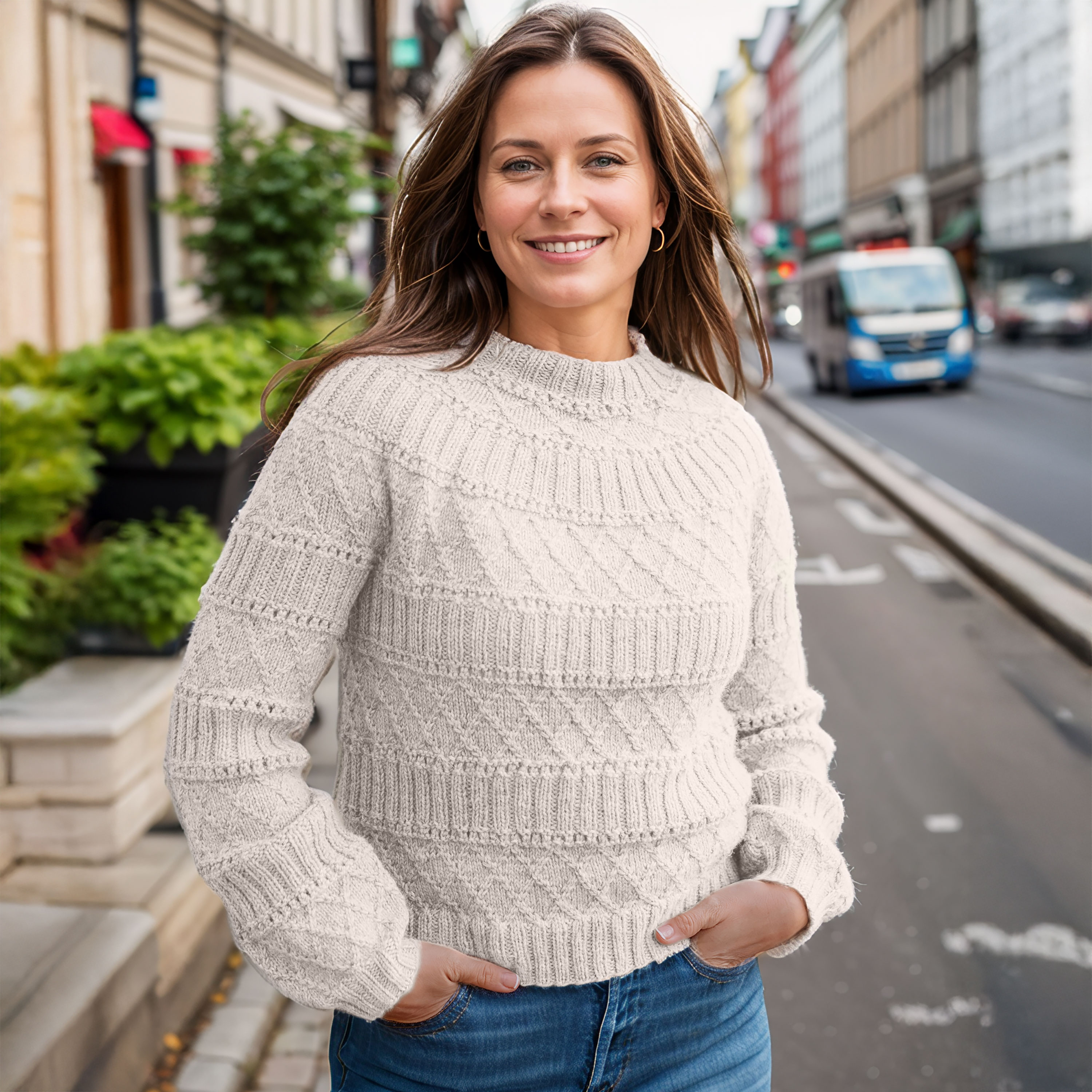 Cloudline Yoke Pullover — image 1 / 1
